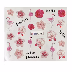 Watersticker Flamingo