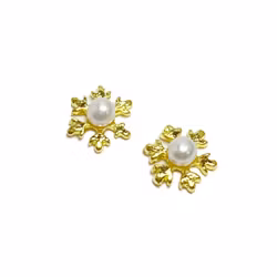 3d Snowflake Gold