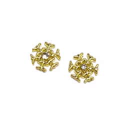 3d Snowflake Gold