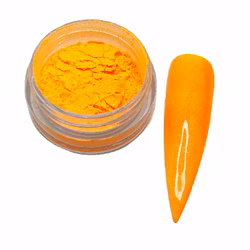 Neon Shimmer Pigment Light Orange