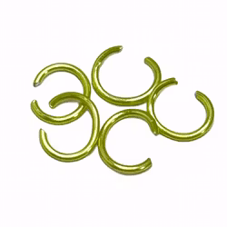 Nail Piering Ring Green