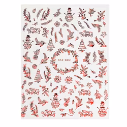 Sticker Christmas Red