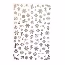 Sticker Winter Silver