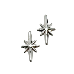 3d Star Silver Metal