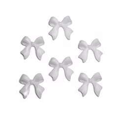 3d Bow White