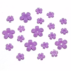 3d Flower Purple