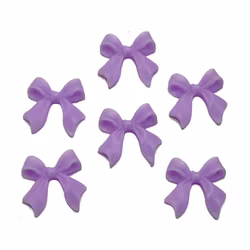 3d Bow Light Purple