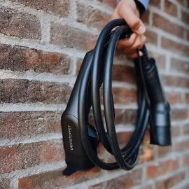 Ladekabel til elbil Type 2, 16A, 3-faset, 11kW
