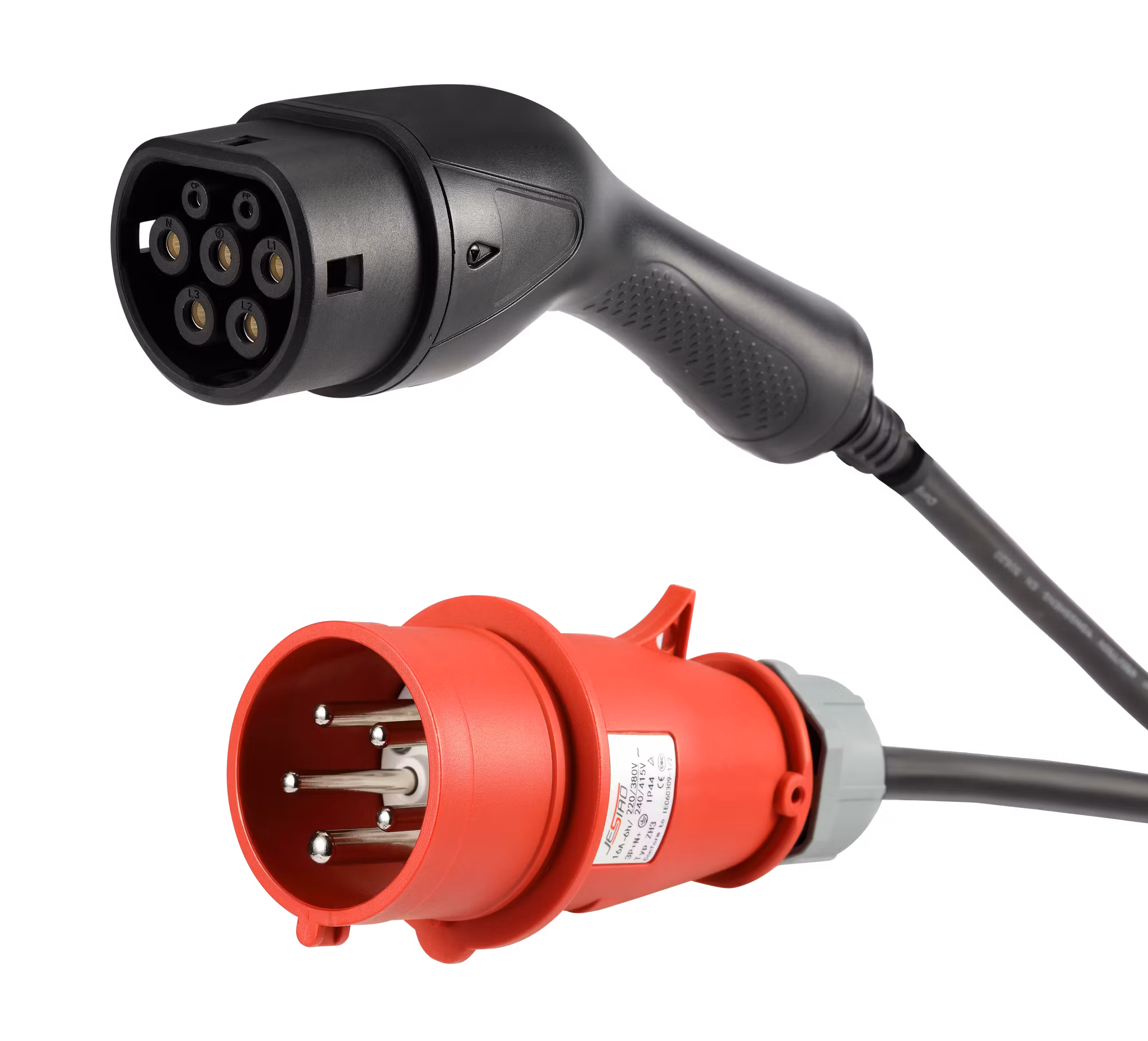 Ladekabel 3-faset til Type 2, 11kW