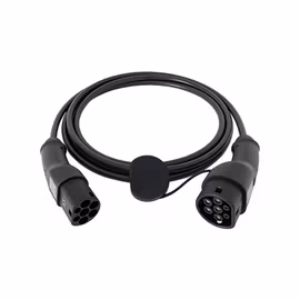 Ladekabel med Tesla-knap, 3-faset, 16A/32A, 22kW