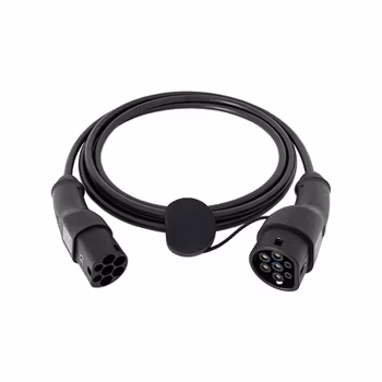 Ladekabel med Tesla-knap, 3-faset, 16A/32A, 22kW