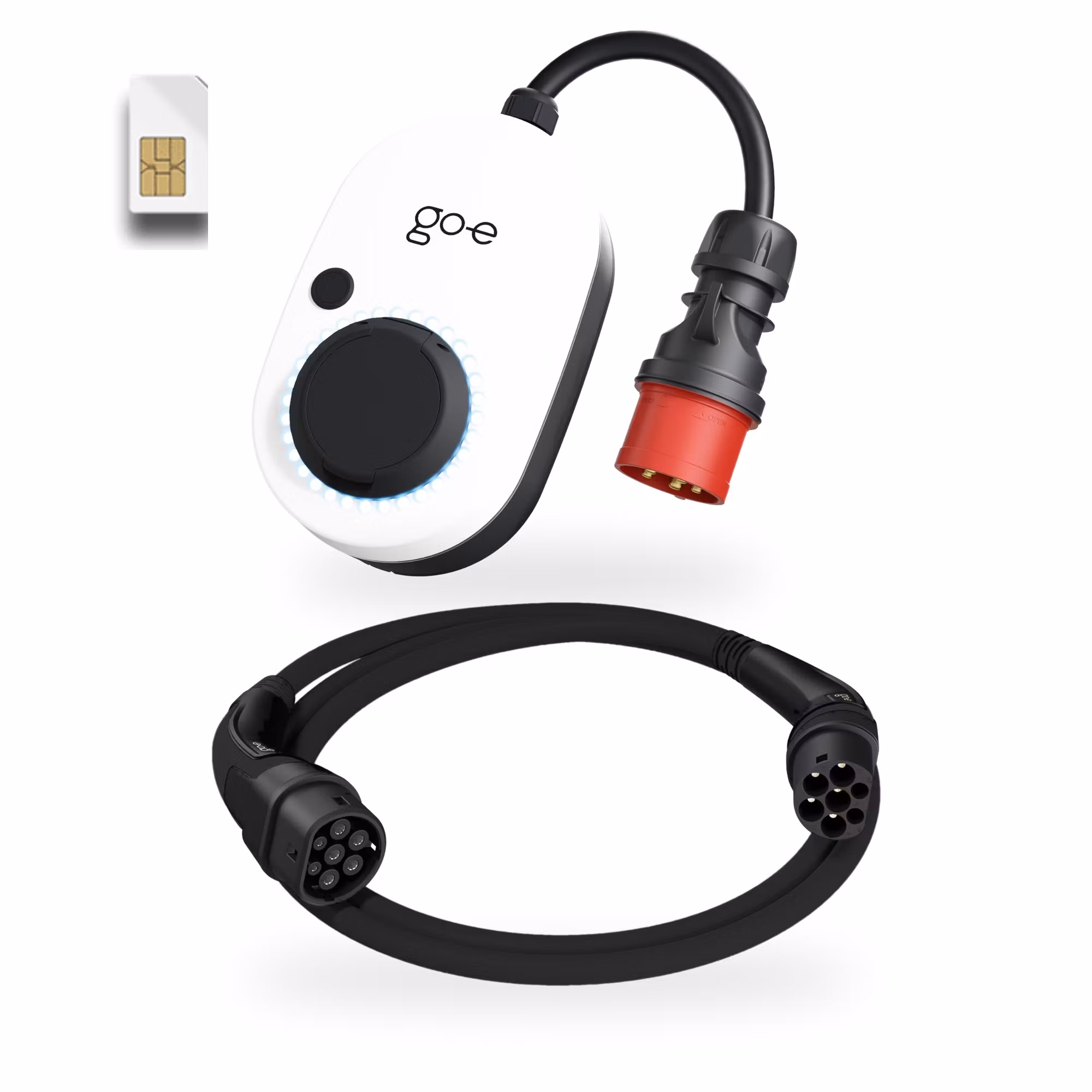 go-e Charger Gemini Flex 2.0 (4G) + 2,5 m ladekabel
