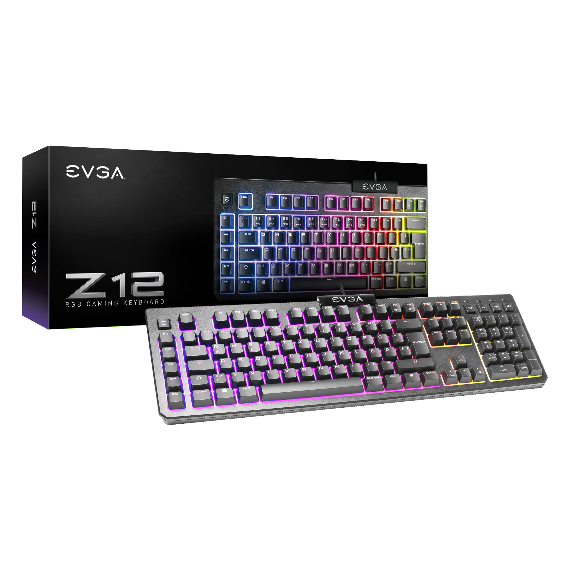 Evga Z12 keyboard, Nordic