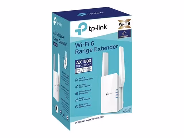 RE505X WiFi 6 Range Extender