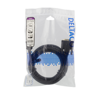 HDMI till DVI-kabel, 3m, Full HD - Svart