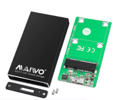 Maiwo G1 USB3.1 to NGFF (M.2) Enclosure, silver