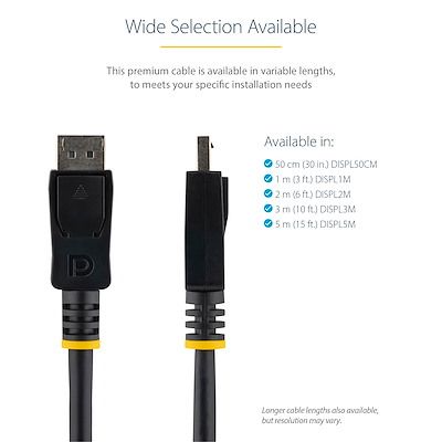 2 m DisplayPort 1.2-kabel