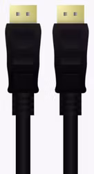 Qnect premium Displayport cable 1.4, 4m, 8k, male