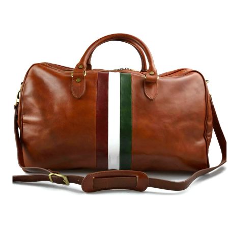 Enzo svart Italiensk skinnbag, håndlaget i Firenze