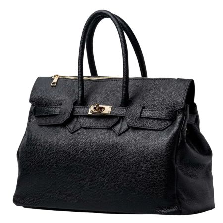 Bianca beige italiensk skinnveske, håndlaget i Firenze