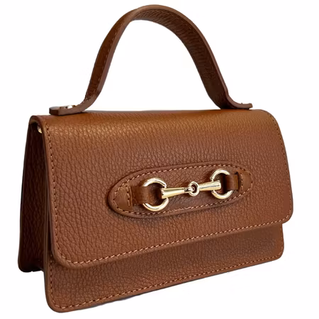 Sofia rød Italiensk skinnveske, håndlaget i Firenze