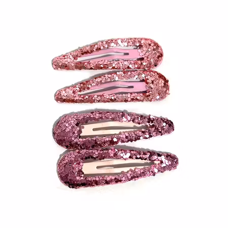 Kopi Hårspenner med glitter 4pk