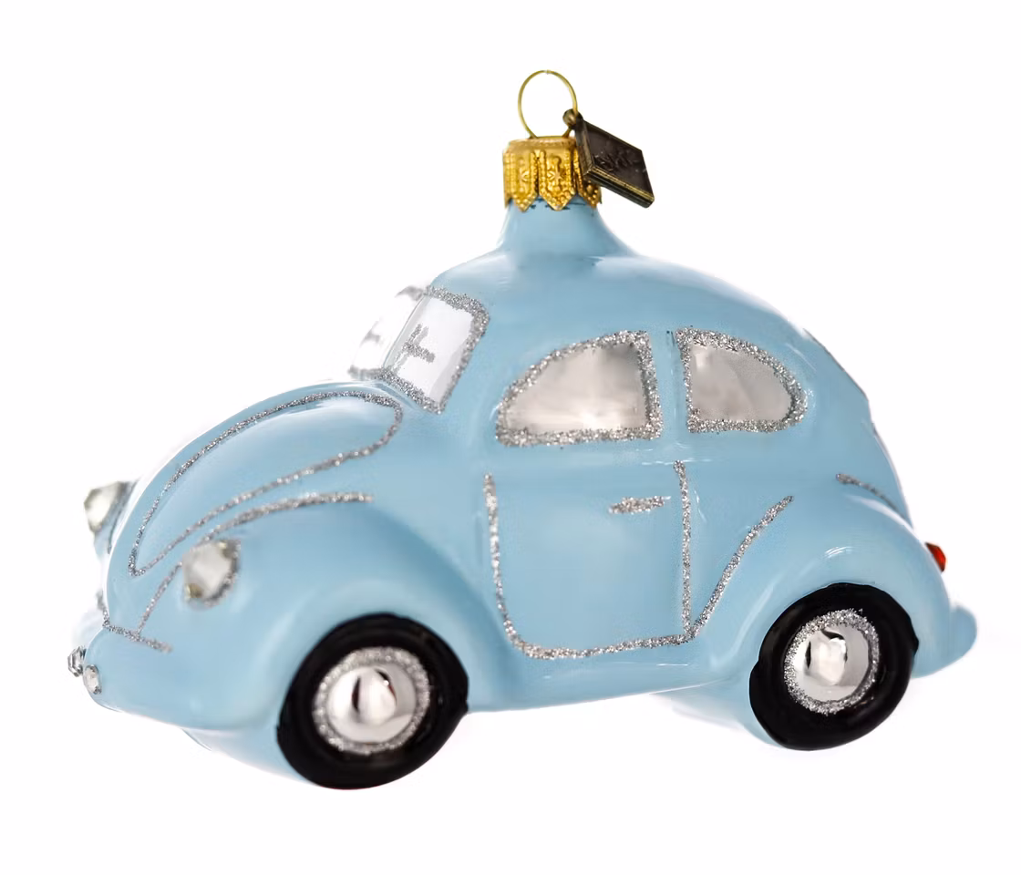 Bobla, 9 cm hånddekorert glassfigur