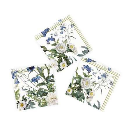 Blue Flower Garden servietter 16,5x16,5cm