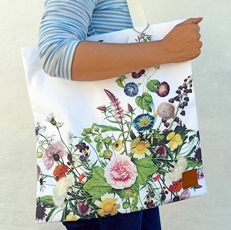 Flower Garden tøyveske 39x42cm