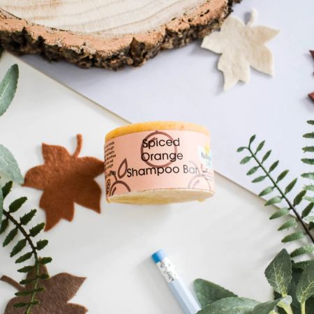 Krydret appelsin shampoo-bar