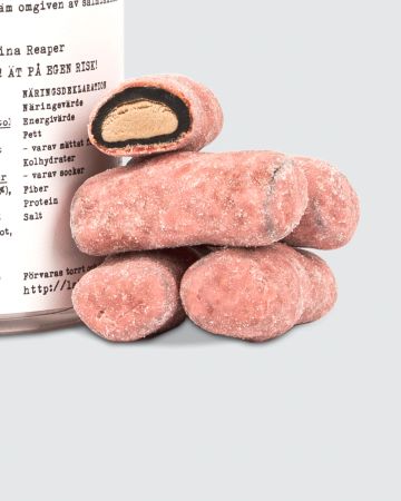Heta svenskjävlar, ekstremt sterk lakris fra Haupt