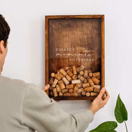 The Corkbox, Collect moments kork-ramme i valnøttfarge