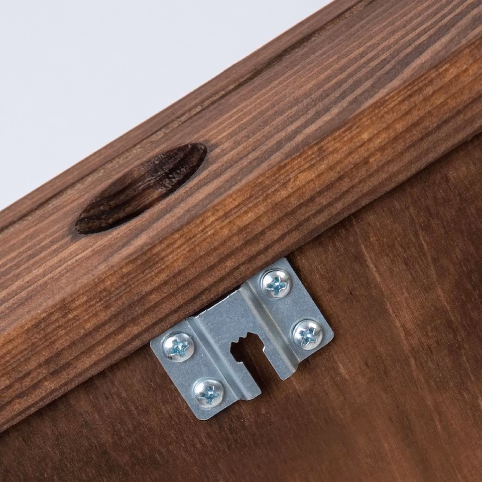 The Corkbox, In vino veritas kork-ramme i valnøttfarge