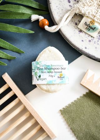 Shampoo-bar Rosmarin & Tea-tree "Curly Hair Method", ikke såpebasert