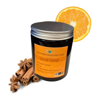 Duftlys Krydret appelsin, naturlig kokosvoks 60ml