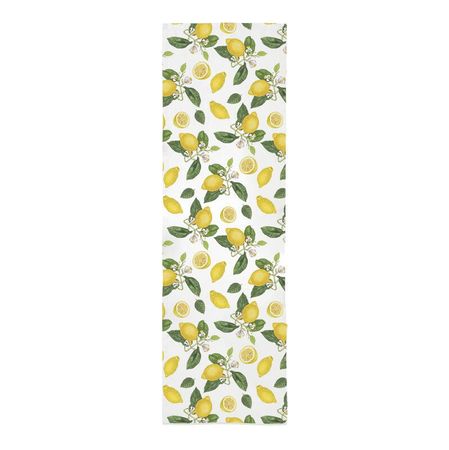 Sitron bordløper i lin 145x45cm