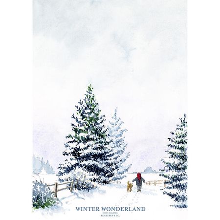 Kunstprint Winter Wonderland A4