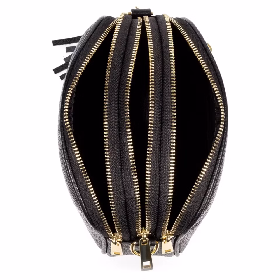 Gloria beige Italiensk skinnveske, håndlaget i Firenze