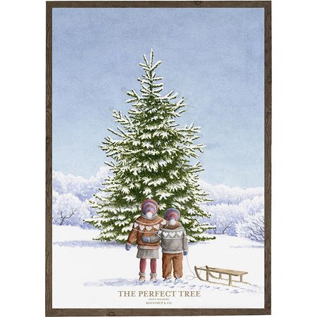Kunstprint Det perfekte treet A4