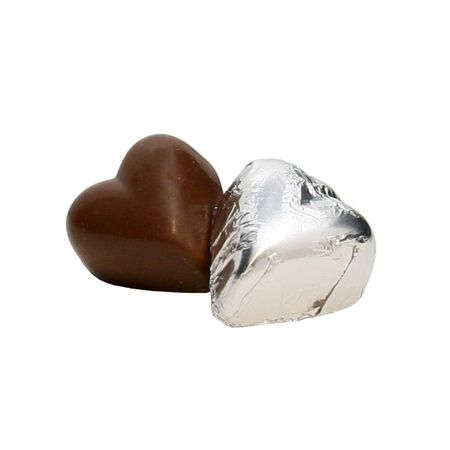Sjokoladehjerter med salt karamell 10pk