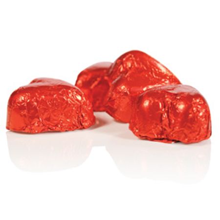 Sjokoladehjerter med nougat 10pk