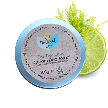 Naturlig deodorant Tea-Tree og limekrem