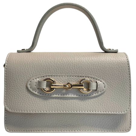 Sofia beige Italiensk skinnveske, håndlaget i Firenze