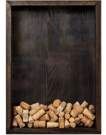 The Corkbox, blank kork-ramme i sort farge