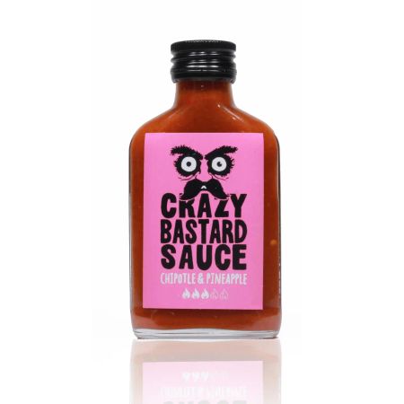 Crazy Bastard chilisaus Chipotle og Ananas