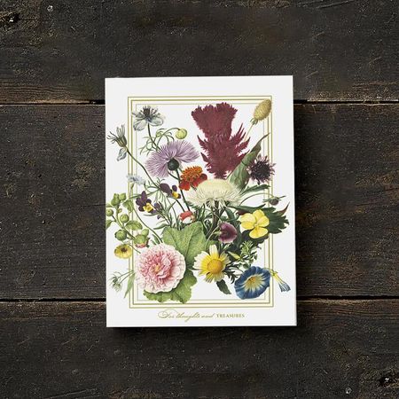 Flower Garden notatbok 21x16cm