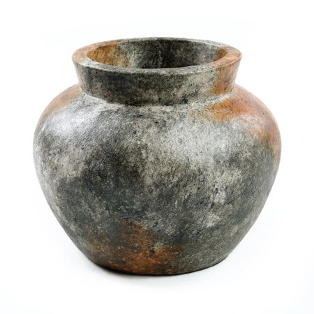 Krukke Funky Antique S håndlaget terracotta 19x25cm