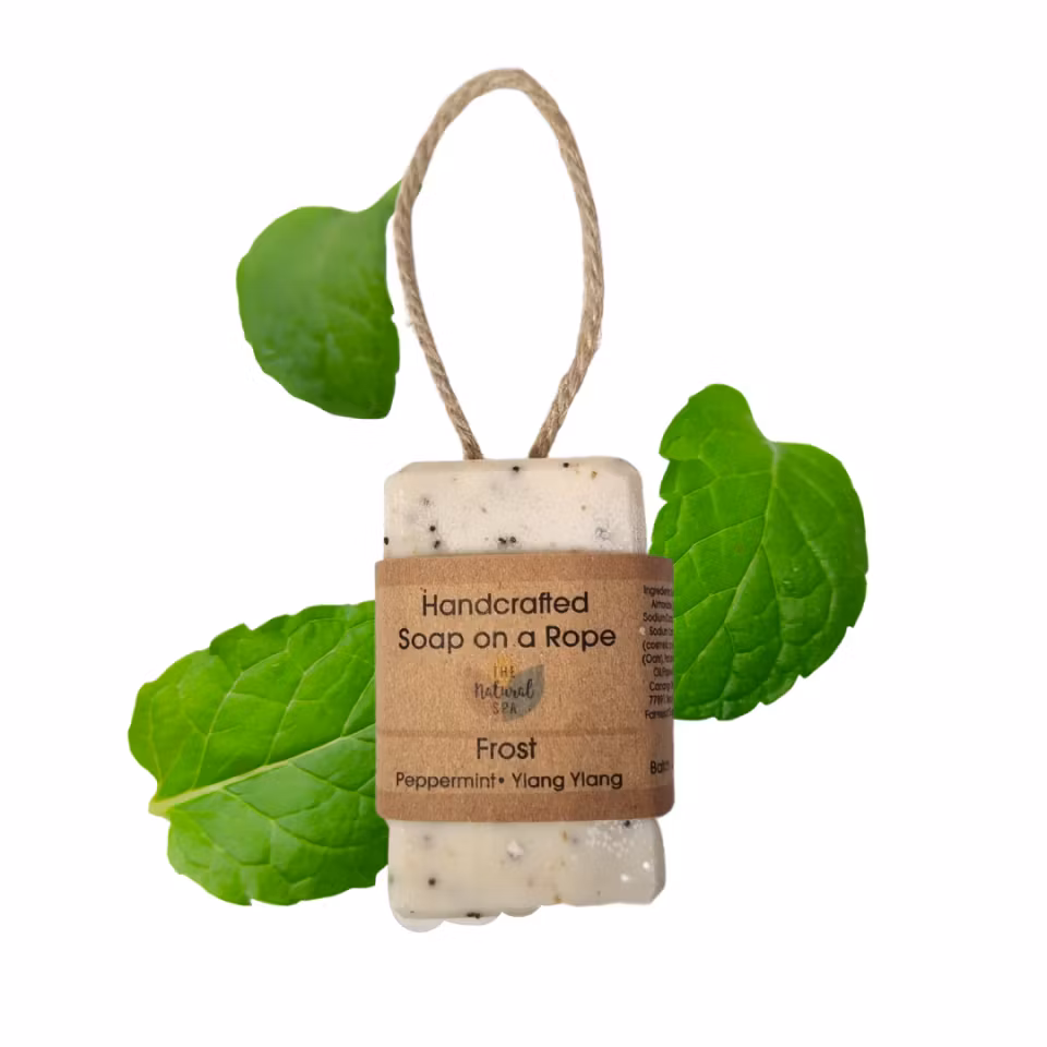 Såpebar m/tau, peppermint og ylang ylang