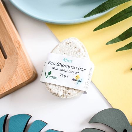 Shampoo-bar mint "Curly Hair Method", ikke såpebasert