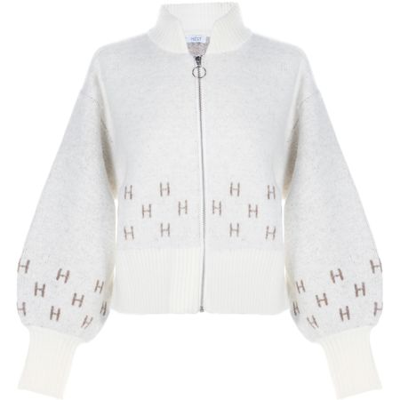 Hést Märtha offwhite kort jakke
